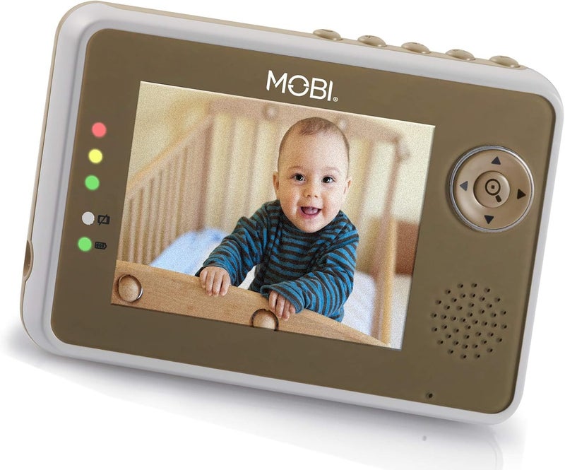 MOBI MobiCam DXRM1 Baby Monitoring System with Smart Auto Tracking Night Vision Remote Pan  Tilt Lullabies Quad View Baby Monitor Baby Monitoring System Baby Camera - Image 5