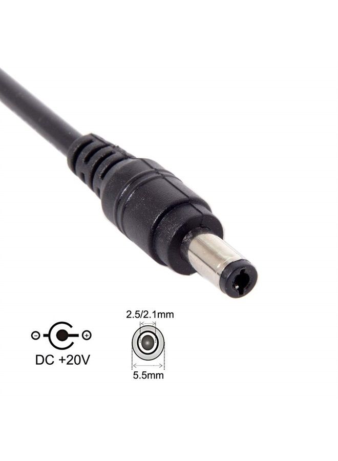Chenyang كابل محول الطاقة CY USB 3.1 Type C USB-C إلى DC 20V 5.5 2.5mm & 2.1mm لمحاكاة PD للكمبيوتر المحمول - Image 4