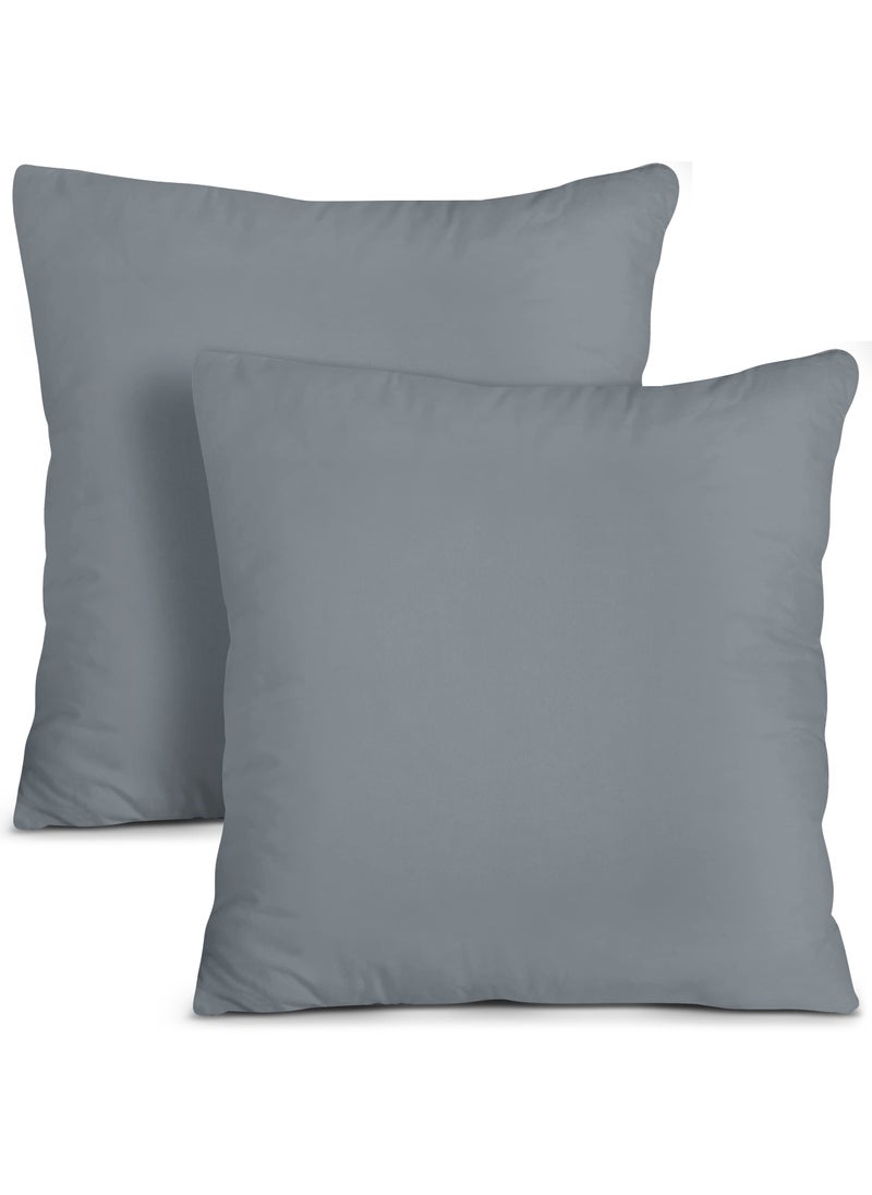Utopia Bedding Utopia Bedding Throw Pillows Insert (Pack of 2  Grey) - 16 x 16 Inches Bed and Couch Pillows - Indoor Decorative Pillows  - Image 1