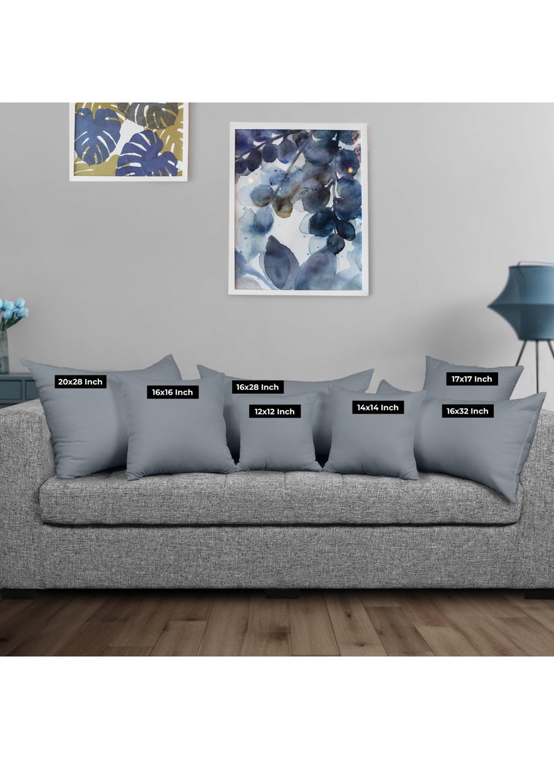 Utopia Bedding Utopia Bedding Throw Pillows Insert (Pack of 2  Grey) - 16 x 16 Inches Bed and Couch Pillows - Indoor Decorative Pillows  - Image 2