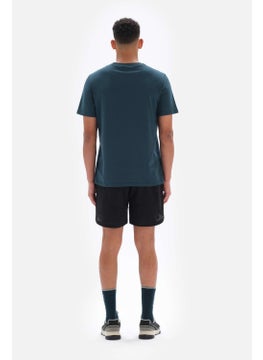 dagi Petrol Men's Drop Shot Printed T-Shirt  - Image 1
