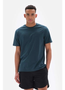 dagi Petrol Men's Drop Shot Printed T-Shirt  - Image 4