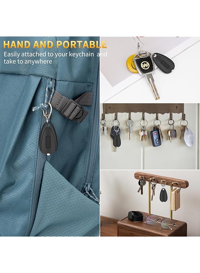 KASTWAVE Keychain Flashlight 10 Pcs Portable Mini Keychain Light Lumens Bright LED Key Ring Light for Outdoor Camping Emergency Hiking Gear - Image 5