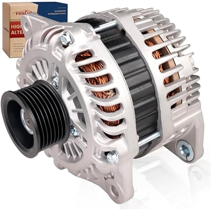 TSSLIIN Alternator For/Nissan Murano 2009-2014,Maxima 2009-2014 2016-2020,Quest 2011-2017 3.5L V6, 12V 130Amp CW 7-Groove Pulley Upgraded High Output Alternador 23100-1AA1A - Image 1