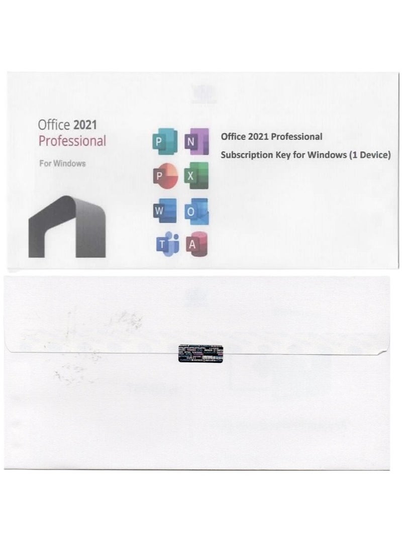 Microsoft أوفيس 2021 بروفيشونال مع اشتراك مدى الحياة في تيمز لنظام ويندوز - Image 2