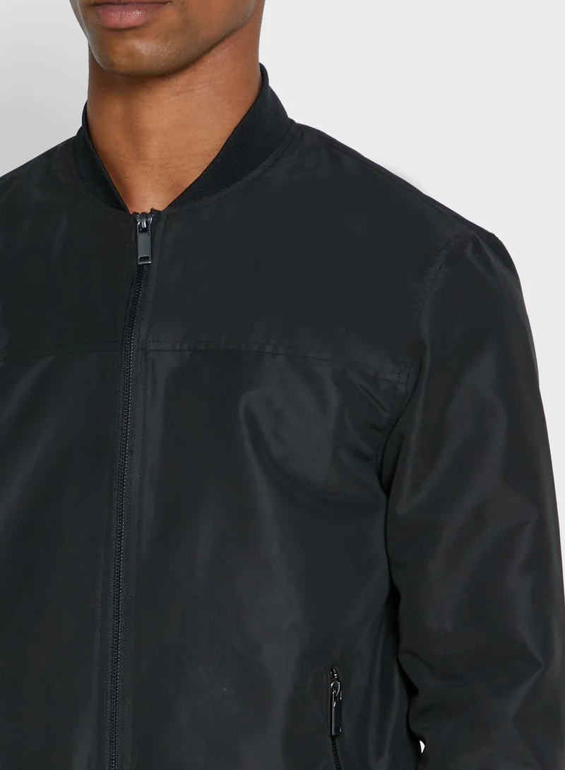RIVER ISLAND Hooded Bomber Jacket