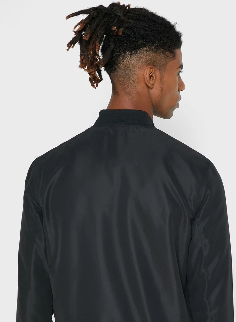 RIVER ISLAND Hooded Bomber Jacket