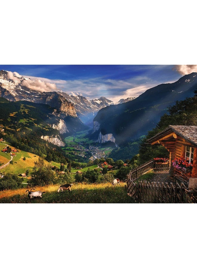 Trefl - Odyssey: Lauterbrunnen Valley, Switzerland Premium Puzzle 1000 Pieces - 10821 - Image 2