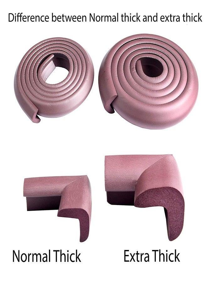 SHOPOWARE Edge & Corner Guard for Baby Proofing, Child Safety Furniture Bumper, Table Protectors,2 Meter Edge,4 Corners - Image 4