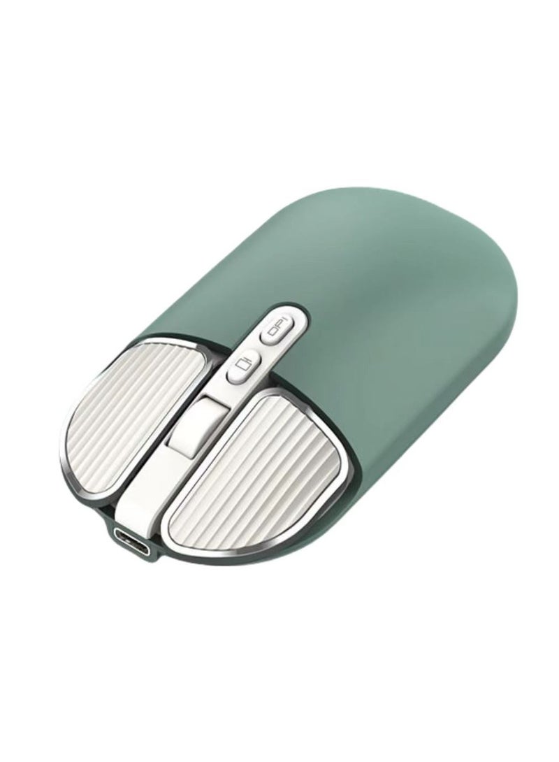 إبميني New Wireless Bluetooth Dual Mode Mute Mouse