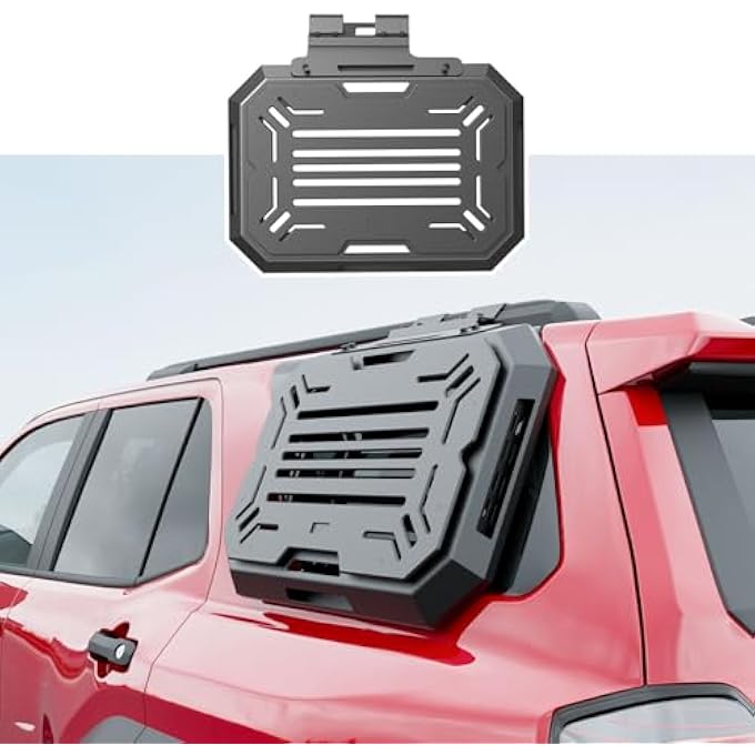 rayihni Rear Window Storage Molle Panel Compatible with 2025 Toyota 4Runner Exterior Molle Storage Panel (Only for Driver Side) Storage Panel System Replacement for 2025 Toyota 4Runner Accessories - Image 1