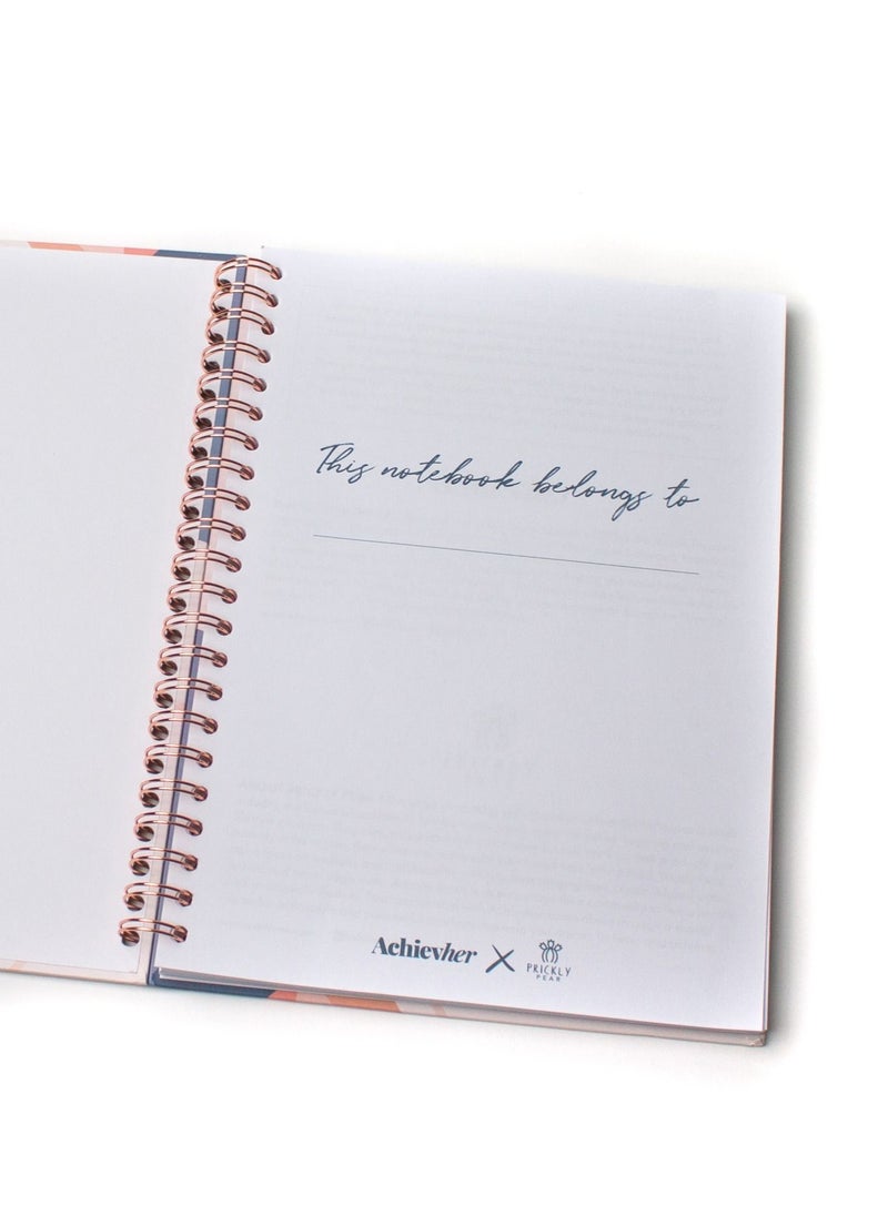 Prickly Pear - Achievher X Prickly Pear A4 Notebook - Image 1