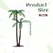 Gtziqa Palm Tree Cake Topper 16 Pcs Fake Palm Tree Decor Mini Coconut Trees Model Artificial Tropical Rainforest Greenery Plant Decoration for Micro Aquarium Garden Building Landscape Sandbox - Image 4