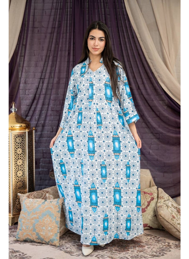 Brides Elegant and luxurious women's jalabiya made of Egyptian cotton