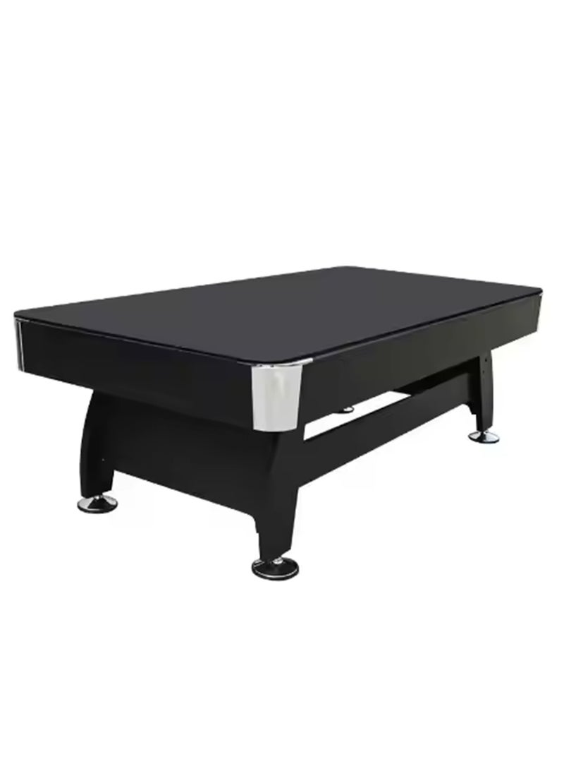 7-ft 3 IN 1 Professional Billiard Pool Tables with Full Accessory Pool Table with Table Tennis Top - Black with Blue Felt