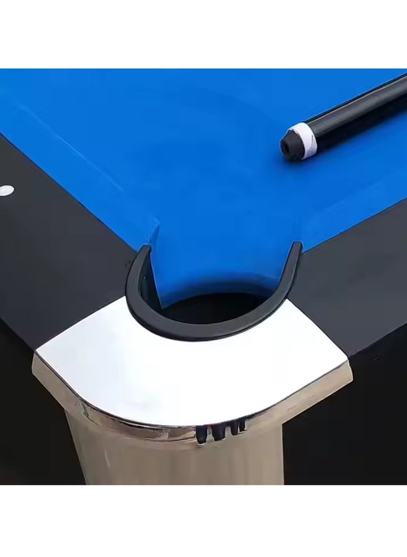 7-ft 3 IN 1 Professional Billiard Pool Tables with Full Accessory Pool Table with Table Tennis Top - Black with Blue Felt