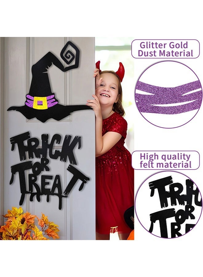 Halloween Witch's Hat And Demon Door Stickers, Horror Wallpaper Sticker for Halloween Indoor&Outdoor Decoration Party Decors - Image 4