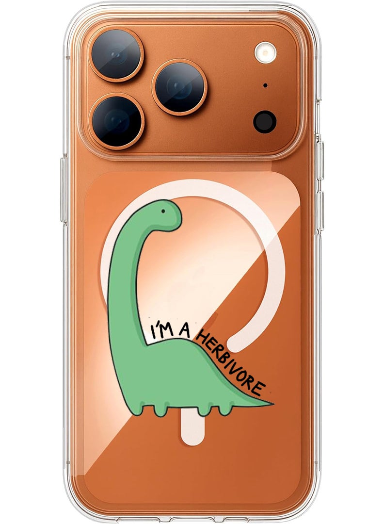 Theodor Magnetic Case for Apple iPhone 17 Pro Compatible with MagSafe Wireless Charging, Shockproof Phone Bumper Cover - Dog (2) - Image 1