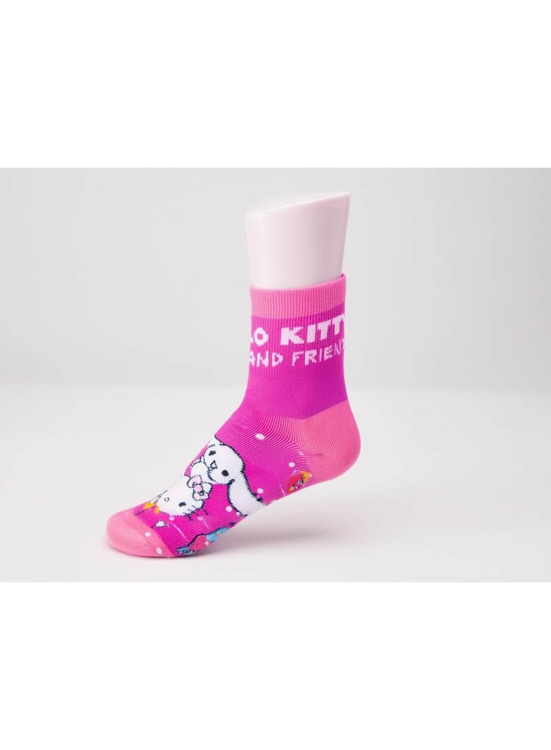 Hello Kitty & Friends 3 PAIRS | HELLO KITTY & FRIENDS ANKLET SOCKS 78% COTTON | 18% POLYESTER | 4% ELASTANE - Image 2