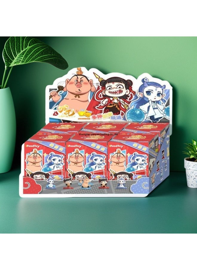 The National Version Of Ao Guang Nao Cha's Devil Boy Nao Hai Ao Bing Nao Cha 2 Series Taiyi Real Man Blind Box Enchment Beast Hand-held-Color:★[ao Bing Model A] Unboxing And Confirmation-Specification:About 6cm High