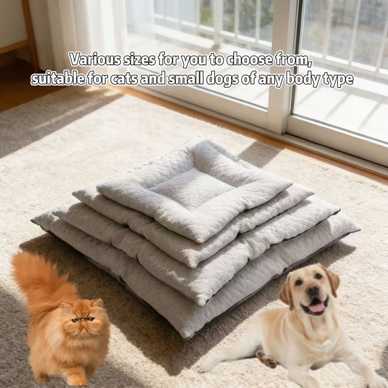 XL Cool Pet Mat Ice Bean Cat Kitten Bed Dog Sleeping Mattress All Season - Image 4