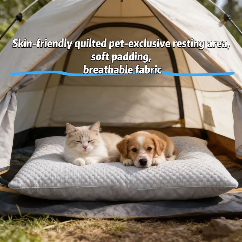 XL Cool Pet Mat Ice Bean Cat Kitten Bed Dog Sleeping Mattress All Season - Image 5