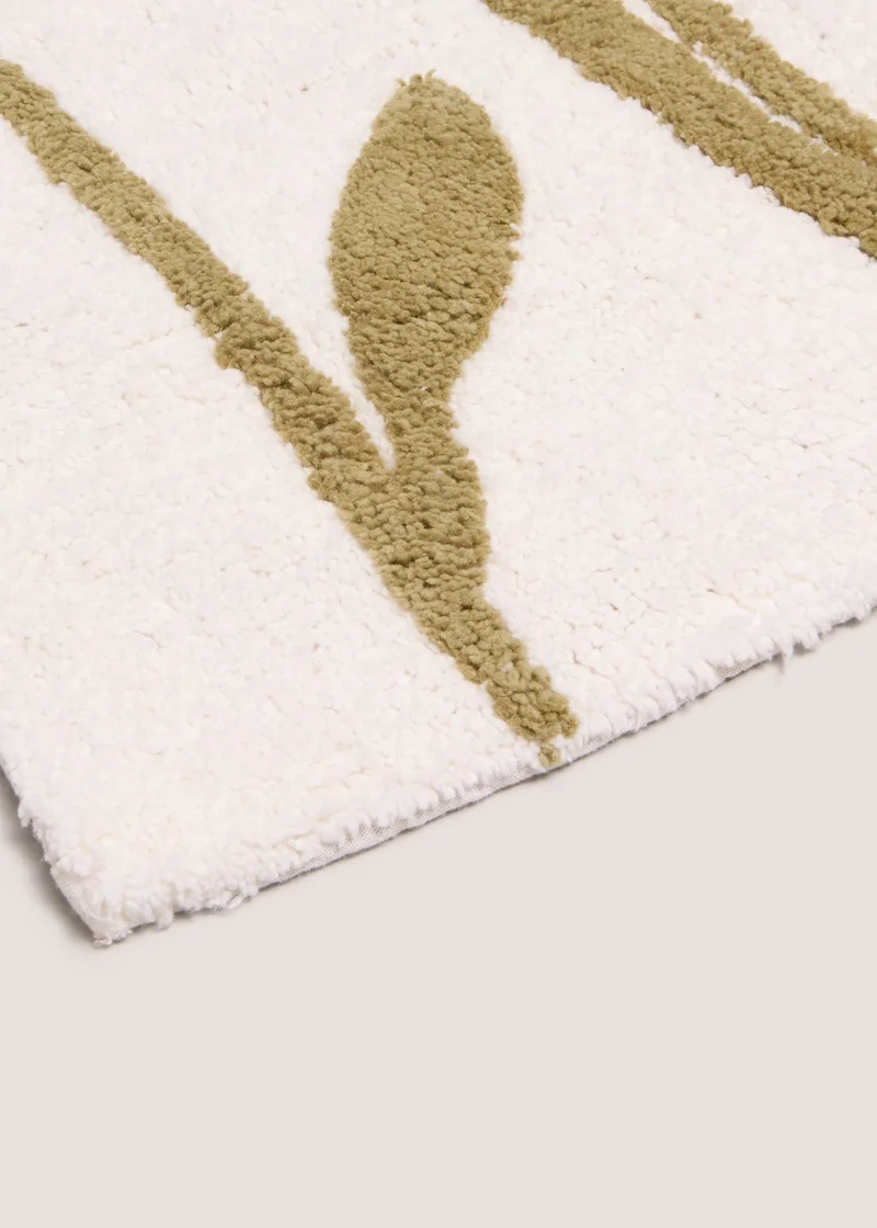 Matalan Bunny Bath Mat White