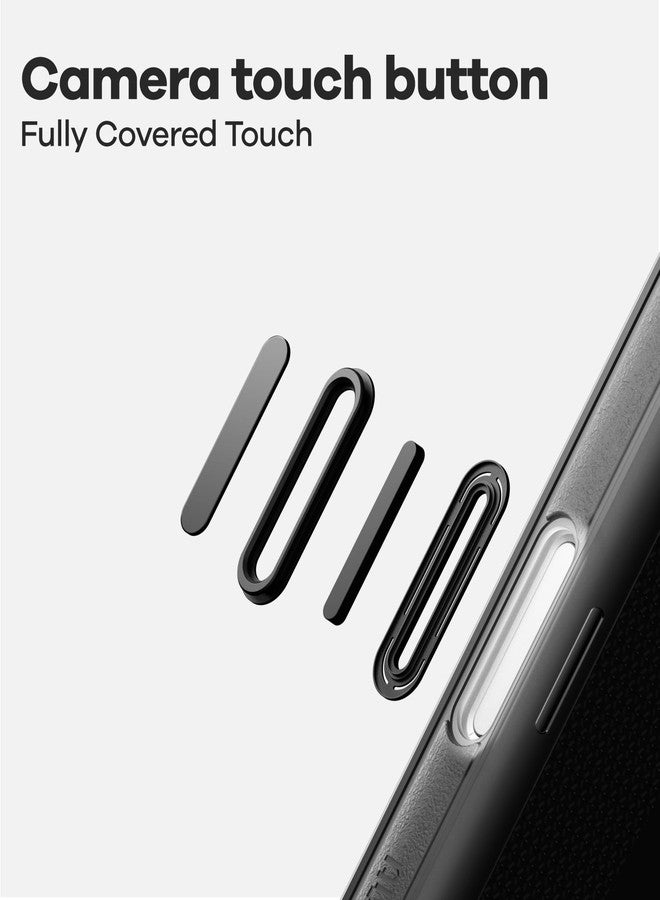 Aulumu A17 Rugged Case for iPhone 17 Pro | MagSafe Compatible | Integrated Drop Protection | Touch-Sensitive Buttons | Military-Grade Outdoor Design Black - Image 4