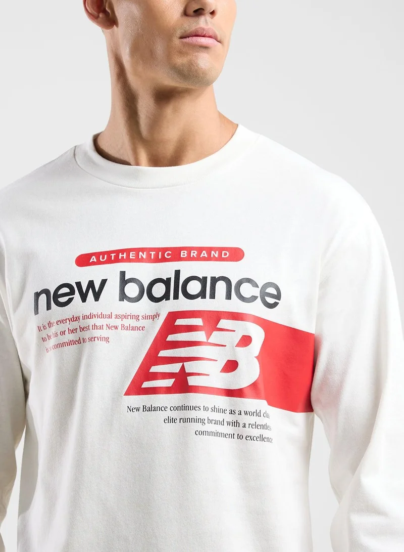 New Balance Athletics Relaxed Player Long Sleeve