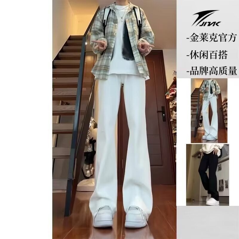 Unisex Classic Denim Jeans Loose Fit Daily Outdoor Wear - Image 4