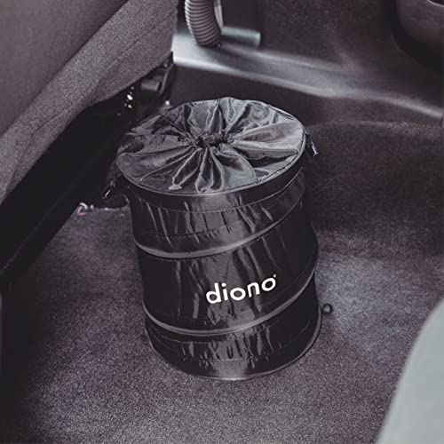 Diono Pop-up Trash Bin, Collapsible Car Trash Can Portable, Small, Leak Proof, Perfect For Keeping Car Clean, Black - Image 3
