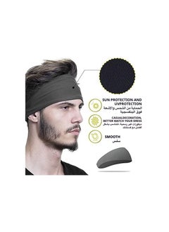Anmi 4 Pack sports headband for sports  Running, Cycling, Basketball, Yoga, Fitness Workout Stretchy Unisex Hairband  - Image 2