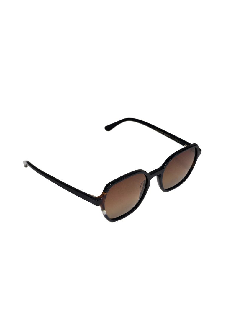 DLS Sunglasses for men and women - Oversized Acetate Frame with UV protacted lenses multipurpose use (S0017-C5) - Image 5