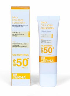 101 DERMA Daily Collagen Oil Free Sunscreen Tinted 50ml  - Image 1