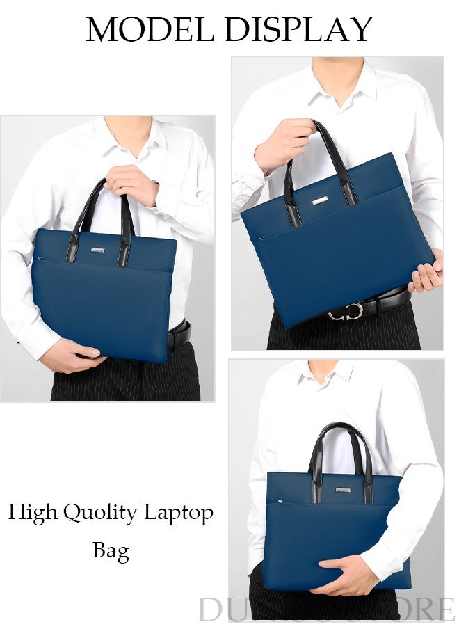 15.6 Inch Laptop Bag Lightweight Computer Bag Travel Business Briefcase Waterproof and Dustproof Handbag Messenger Bag for Men Work Office