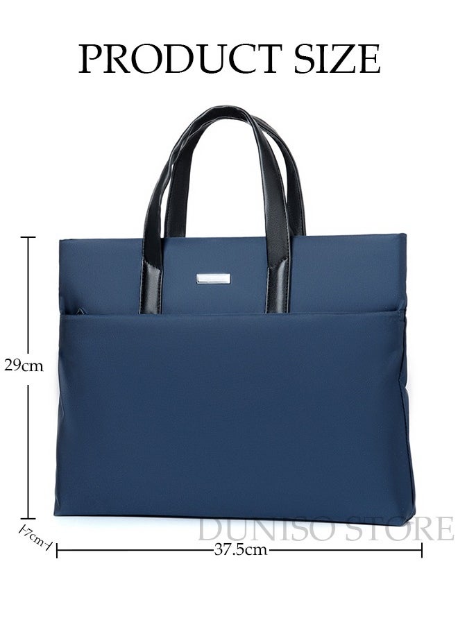 15.6 Inch Laptop Bag Lightweight Computer Bag Travel Business Briefcase Waterproof and Dustproof Handbag Messenger Bag for Men Work Office