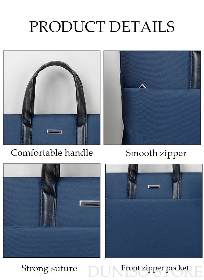 15.6 Inch Laptop Bag Lightweight Computer Bag Travel Business Briefcase Waterproof and Dustproof Handbag Messenger Bag for Men Work Office