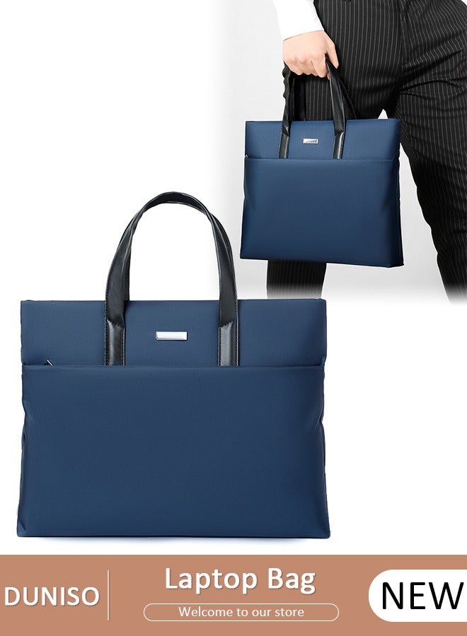 DUNISO 15.6 Inch Laptop Bag Lightweight Computer Bag Travel Business Briefcase Waterproof and Dustproof Handbag Messenger Bag for Men Work Office - Image 1