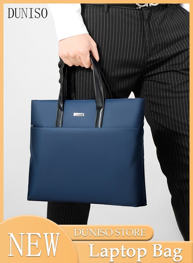 DUNISO 15.6 Inch Laptop Bag Lightweight Computer Bag Travel Business Briefcase Waterproof and Dustproof Handbag Messenger Bag for Men Work Office - Image 2