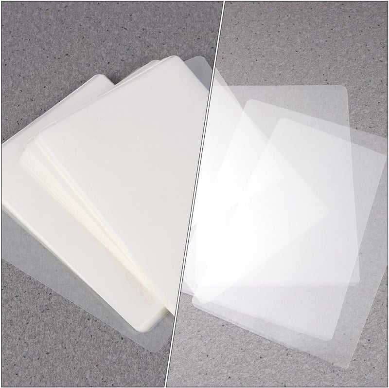 300pcs 3-inch 5.5mil Waterproof Laminating Films for Photo and File Protection Thermal Sealing Sheets Plastic Laminator Covers for Office and School Use - Image 5