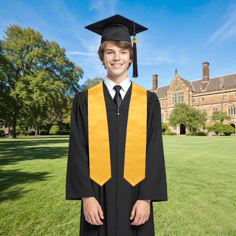 Newrara Graduation Stole (Gold) - Image 4