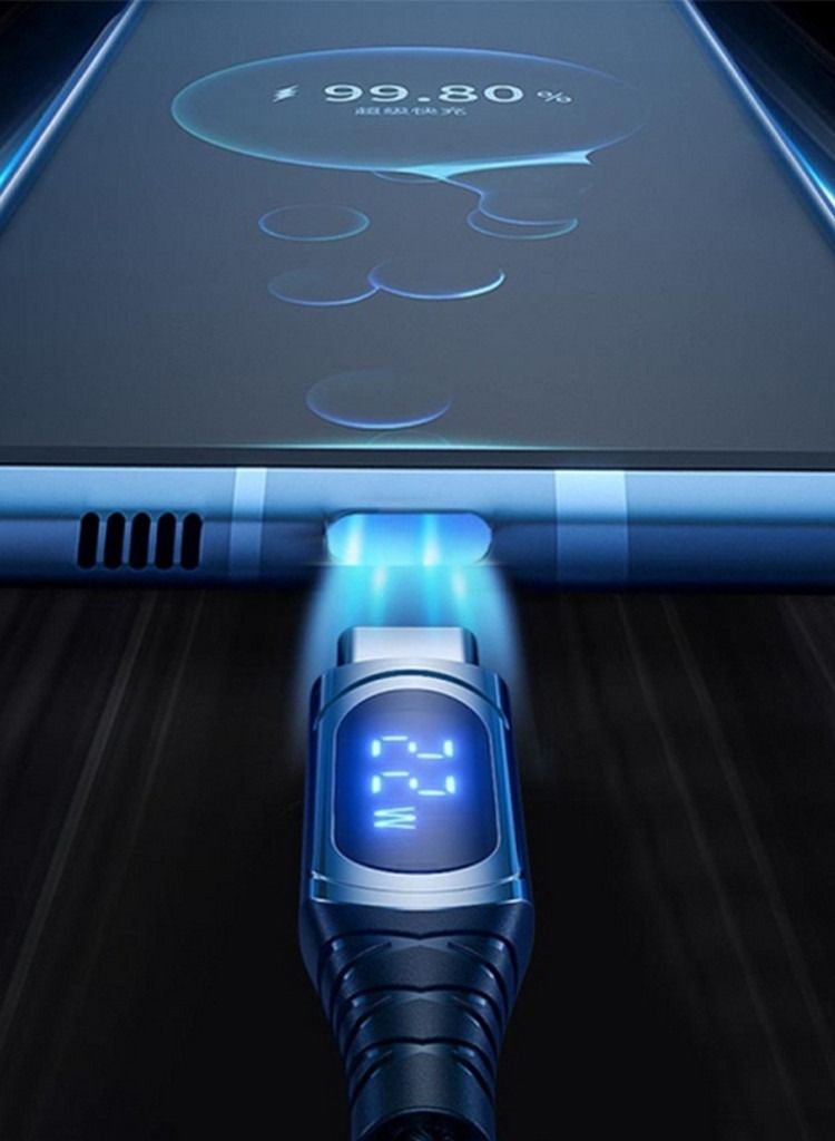 ويكومي كبل بيانات شحن الشاشة الرقمية الذكية WK WDC-166i - Image 1