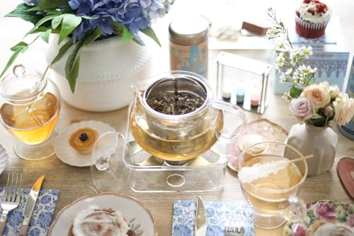 Teabloom Kyoto 2-in-1 Tea Kettle and Tea Maker – Glass Teapot with Removable Loose Tea Filter – Tea Connoisseur's Choice - Image 3