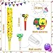 Twavang 24 Pcs Party Blower Colorful Blowouts Noisemakers Birthday Blowouts Whistles for Party FavorsColorful Paper Roll - Image 4