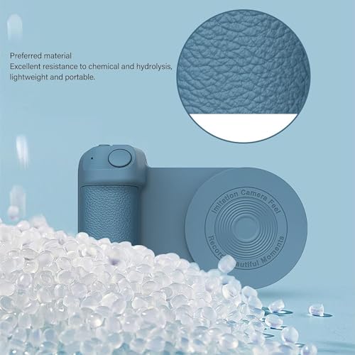 Careflection Magnetic Camera Handle with Bluetooth Bracket and Wireless Shutter - Smart Phone Handle for Vlog, Photo and Video Shooting (Blue) - Image 5