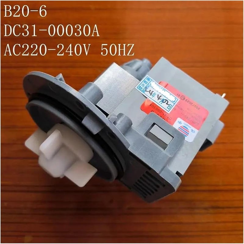 B20 6 مضخة تصريف المحرك AC220 240V 50Hz غسالة جزء استبدال DC31 00030A - Image 3