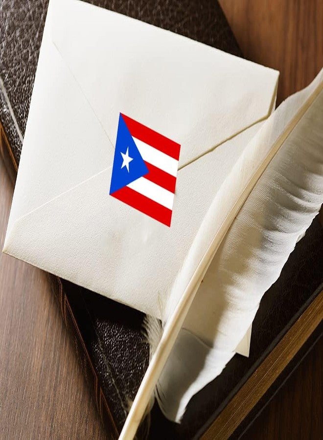 CupaPlay 500 Pieces Puerto Rico Labels Roll Stickers - Puerto Rican Flags Birthday Party Supplies Decorations Favors Jar Containers Letter DIY Sticker 2th of June National Day Country Labels Decals - Image 5