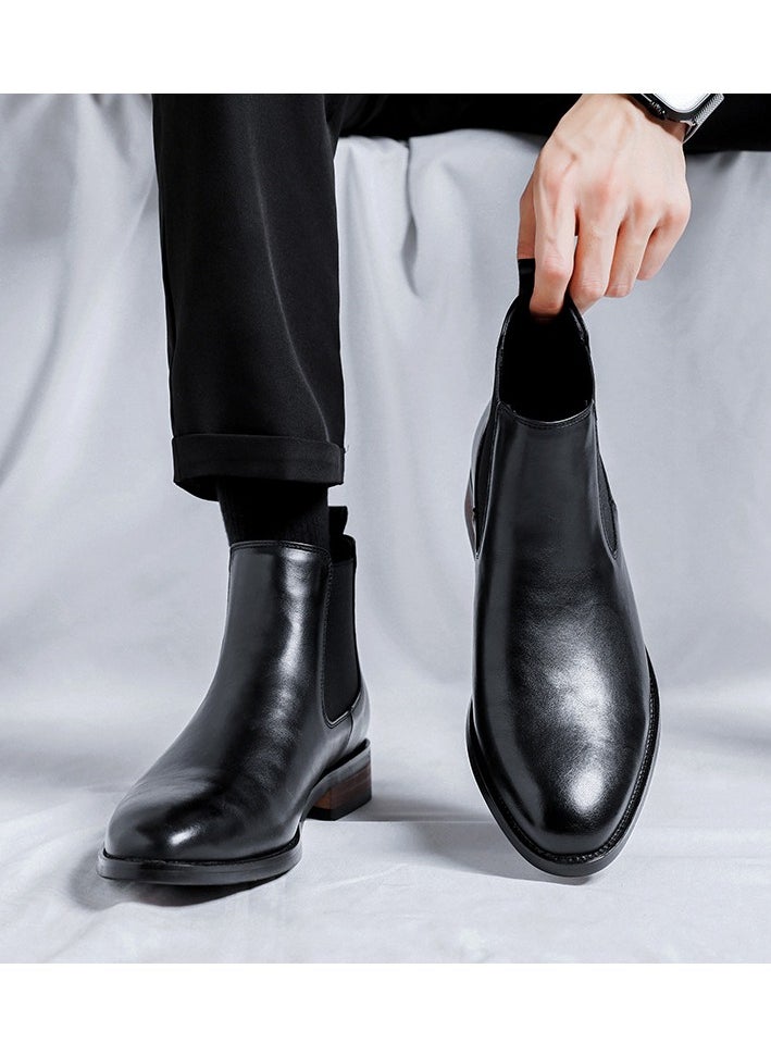 Warrior - High End Pointed Leather Boots - Image 1