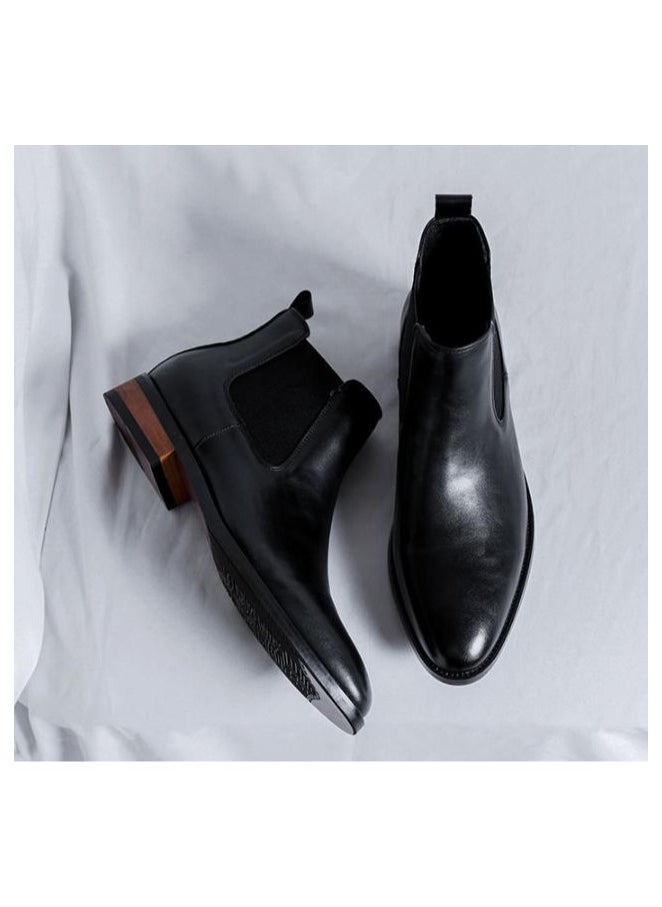Warrior - High End Pointed Leather Boots - Image 1