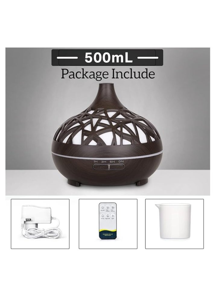 Generic - Aromatherapy Diffuser For Essential Oils Home Large Room, 500ML - Image 1